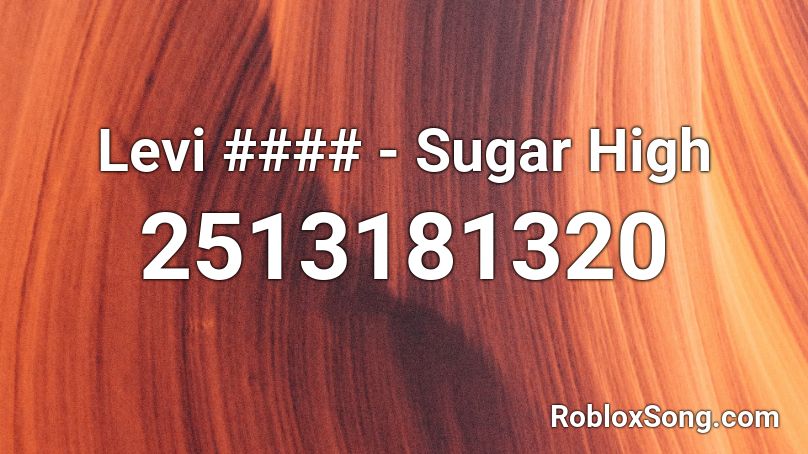 Levi #### - Sugar High Roblox ID