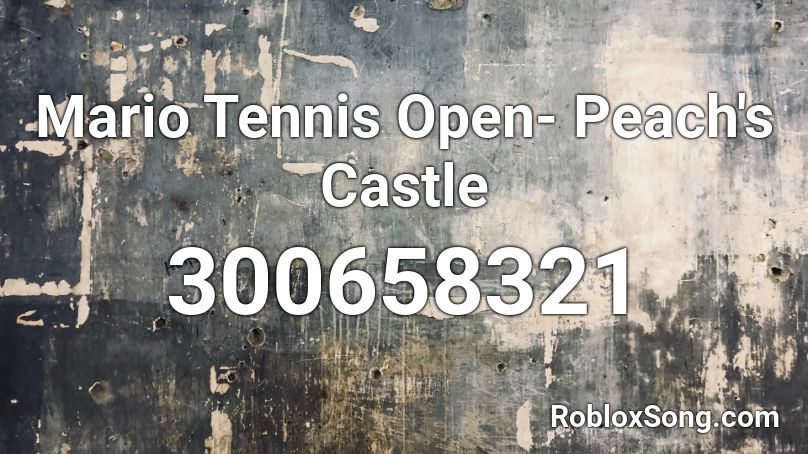 Mario Tennis Open- Peach's Castle Roblox ID