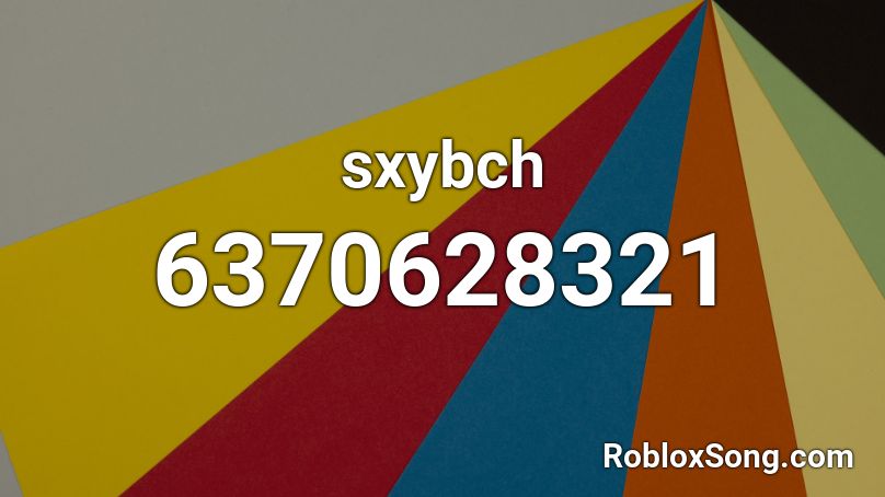 sxybch Roblox ID