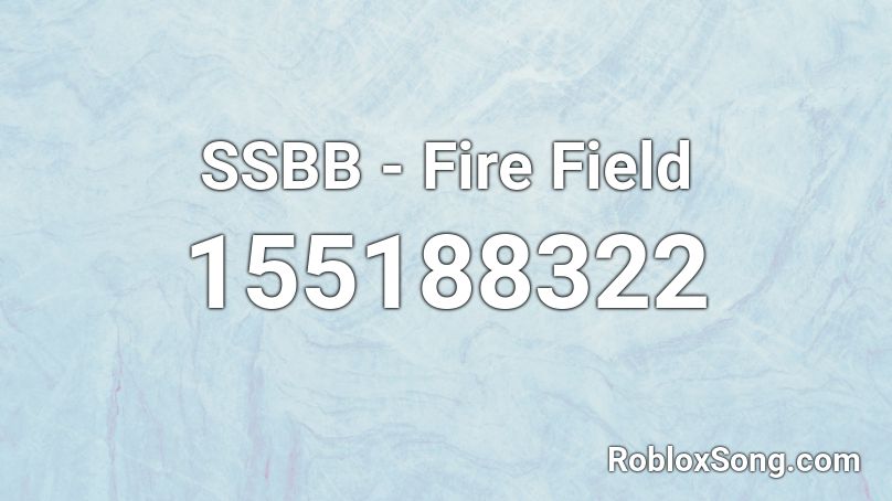 SSBB - Fire Field Roblox ID