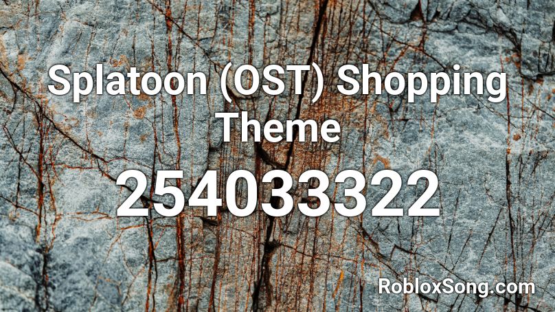 Splatoon (OST) Shopping Theme Roblox ID