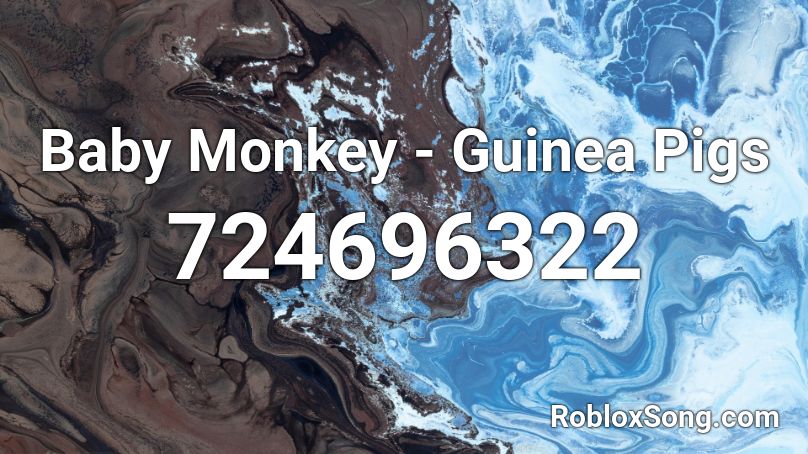Baby Monkey - Guinea Pigs Roblox ID