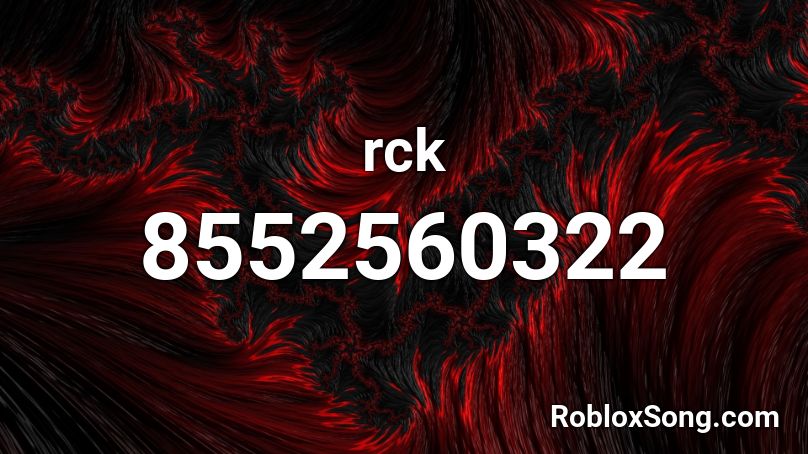 rck Roblox ID