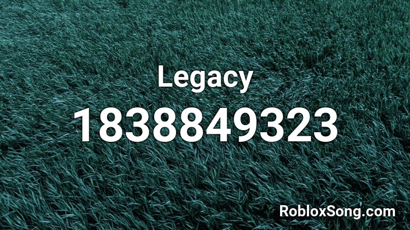 Legacy Roblox ID