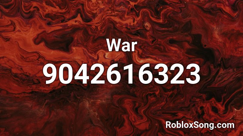 War Roblox ID