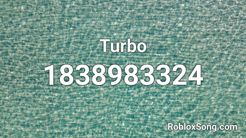 Turbo Roblox ID