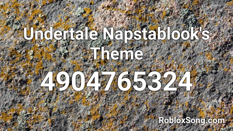 Undertale Napstablook's Theme Roblox ID - Roblox music codes
