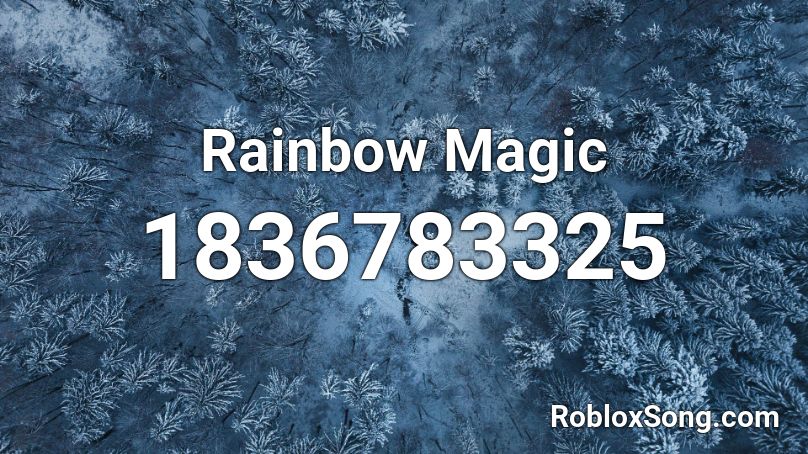 Rainbow Magic Roblox ID