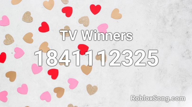 TV Winners Roblox ID