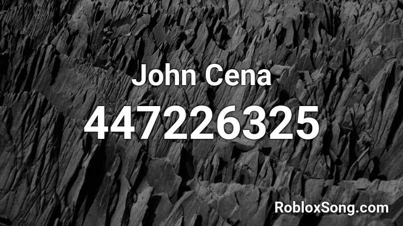 John Cena Roblox ID
