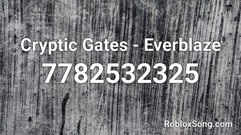 Fractal Gates - Everblaze Roblox ID