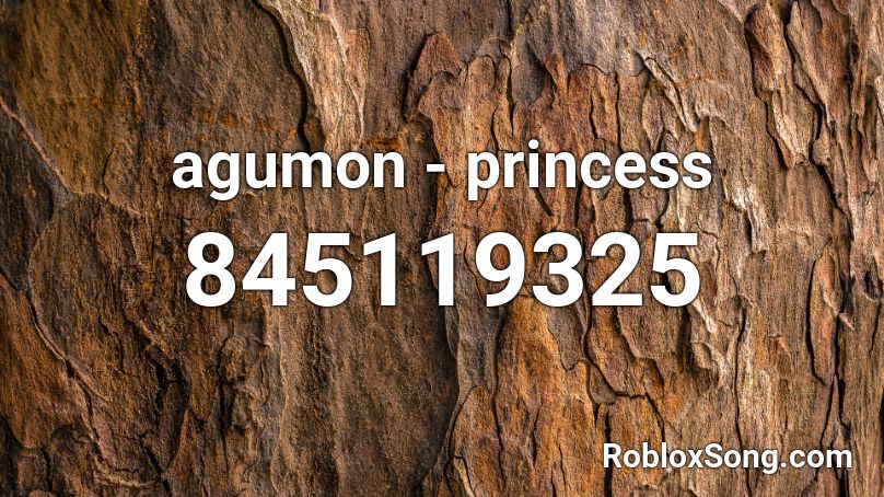 agumon - princess Roblox ID