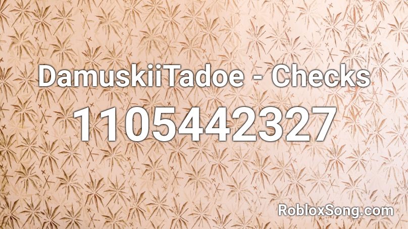 DamuskiiTadoe - Checks Roblox ID