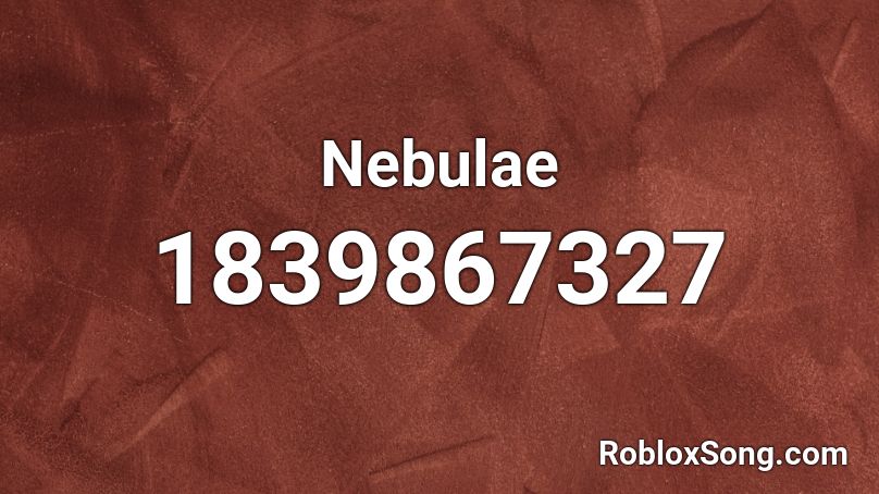 Nebulae Roblox ID