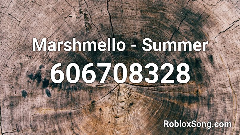 Marshmello - Summer Roblox ID