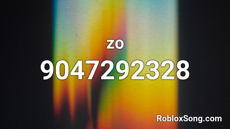 zo Roblox ID