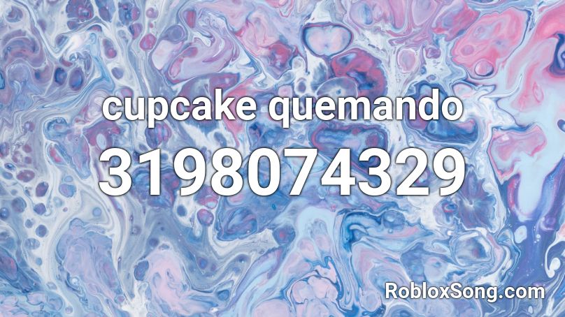 cupcake quemando  Roblox ID