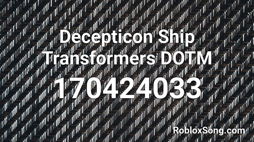 ship sound Roblox ID