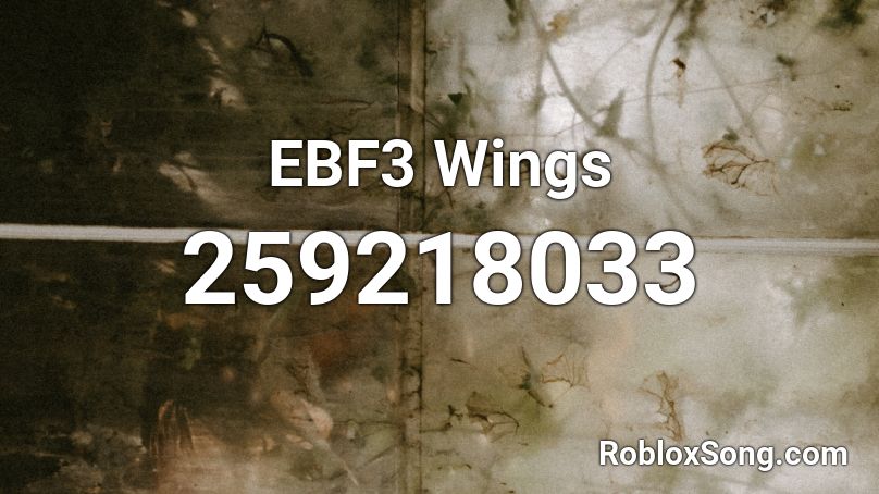 EBF3 Wings Roblox ID