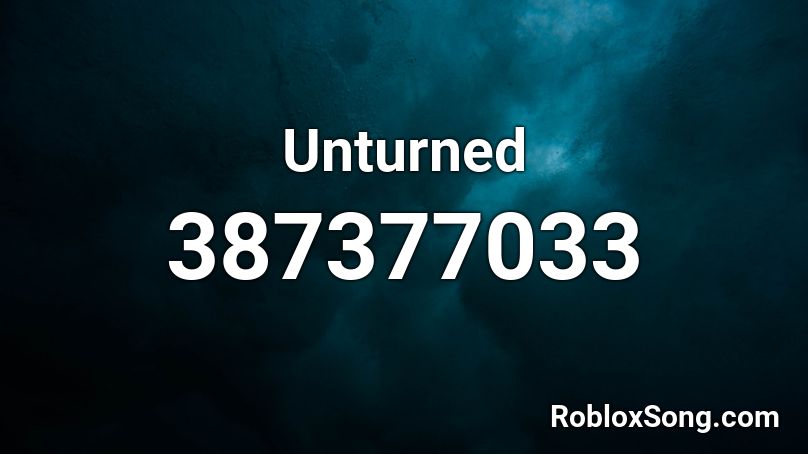 Unturned Roblox ID