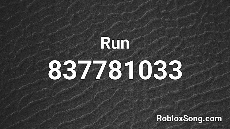 Run Roblox ID