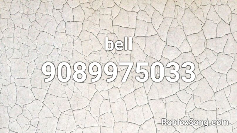 bell Roblox ID