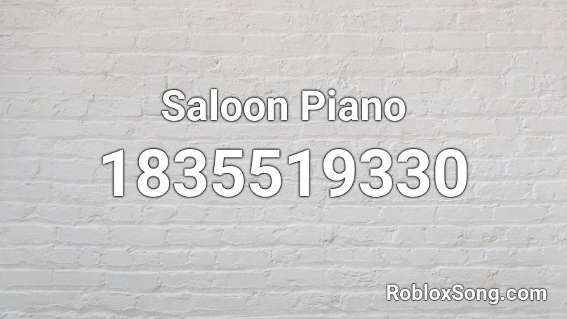 piano music roblox id