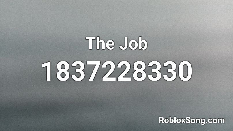 The Job Roblox ID