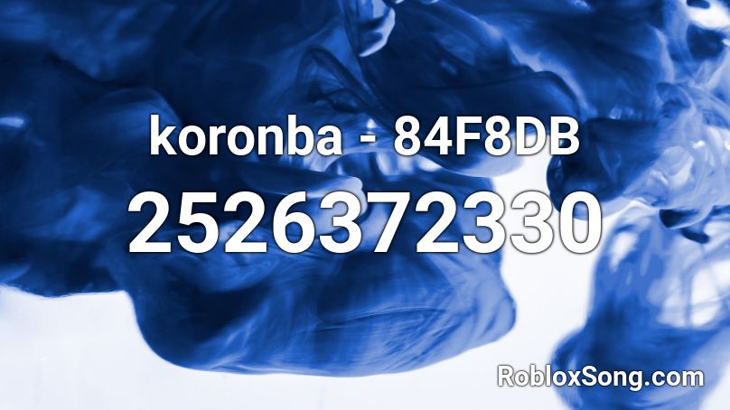 koronba - 84F8DB Roblox ID