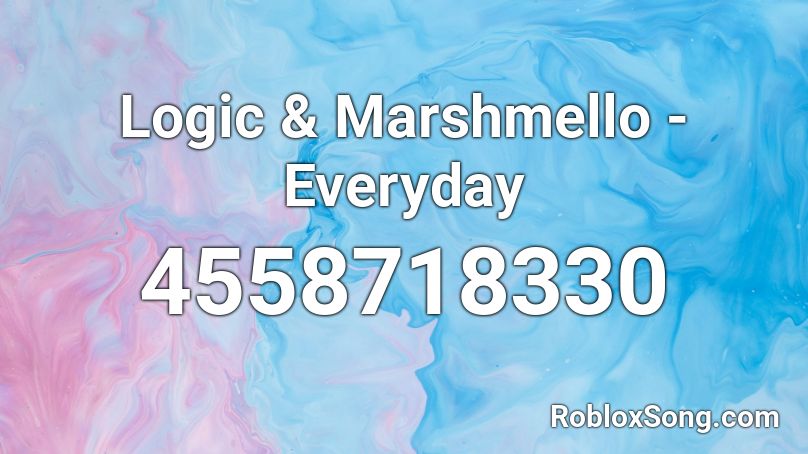 Logic Marshmello Everyday Roblox Id Roblox Music Codes - roblox marshmello song
