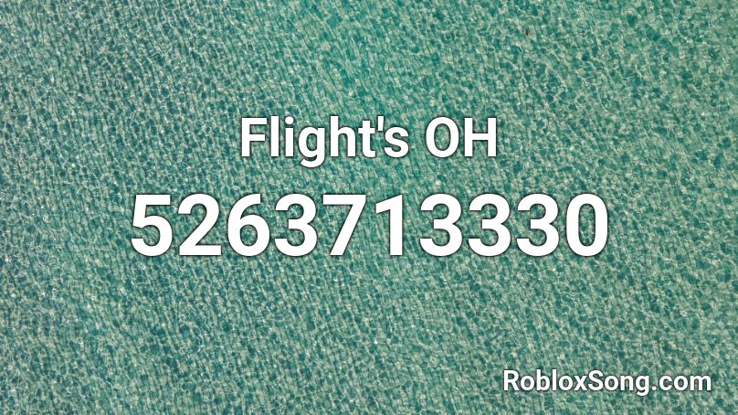 Flight's OH Roblox ID