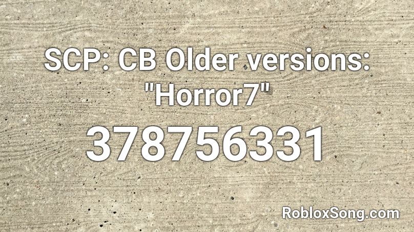 SCP: CB Older versions: 