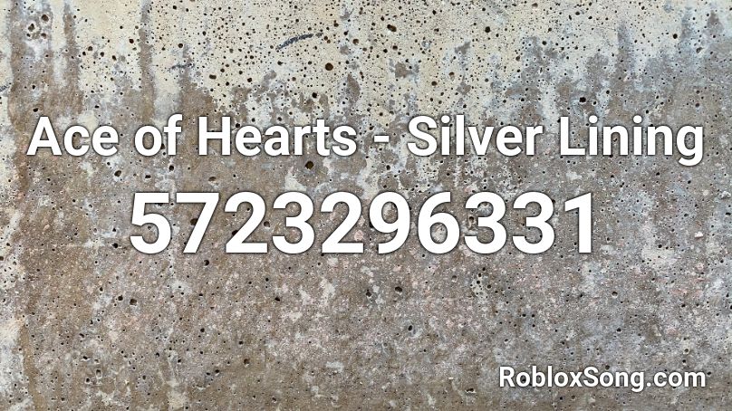 Ace of Hearts - Silver Lining Roblox ID