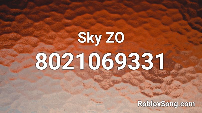 Sky ZO Roblox ID