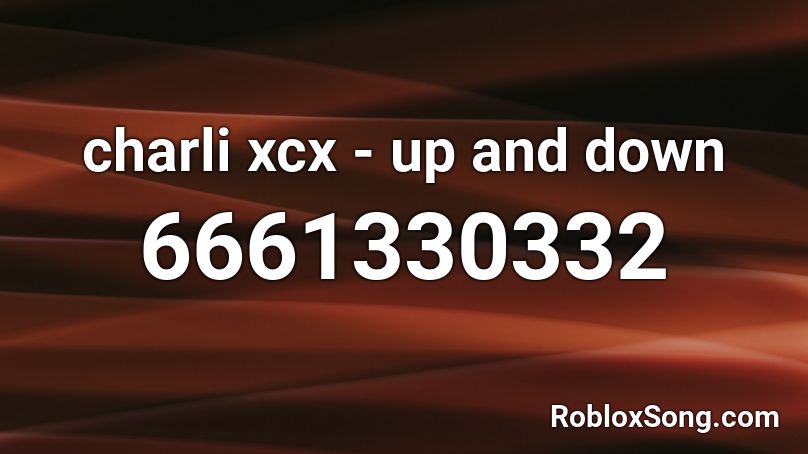 up and down Roblox ID