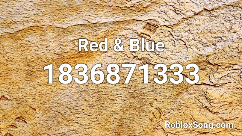 Red & Blue Roblox ID