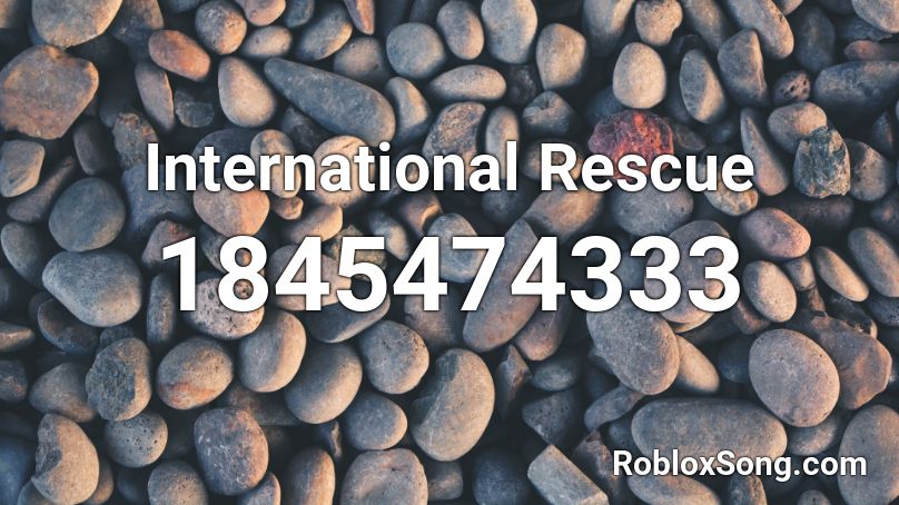 International Rescue Roblox ID