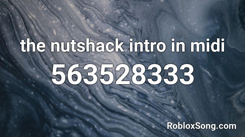 the nutshack intro in midi Roblox ID