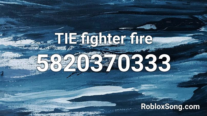 TIE fighter fire Roblox ID