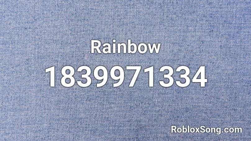 Rainbow Roblox ID