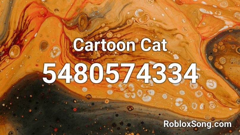 Cartoon Cat Roblox ID