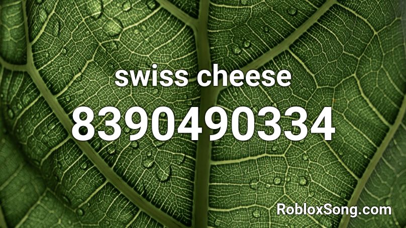 swiss cheese Roblox ID