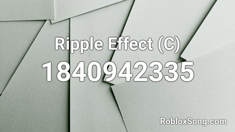 Ripple Effect (C) Roblox ID