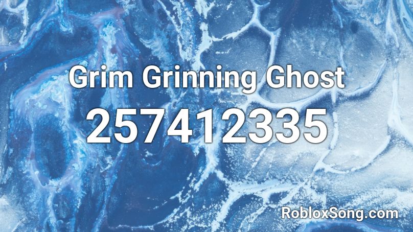 Grim Grinning Ghost Roblox ID