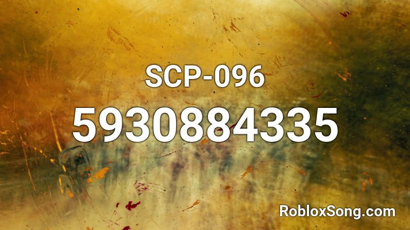 SCP-096 Roblox ID