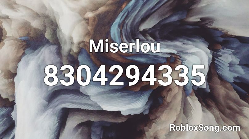 Miserlou Roblox ID