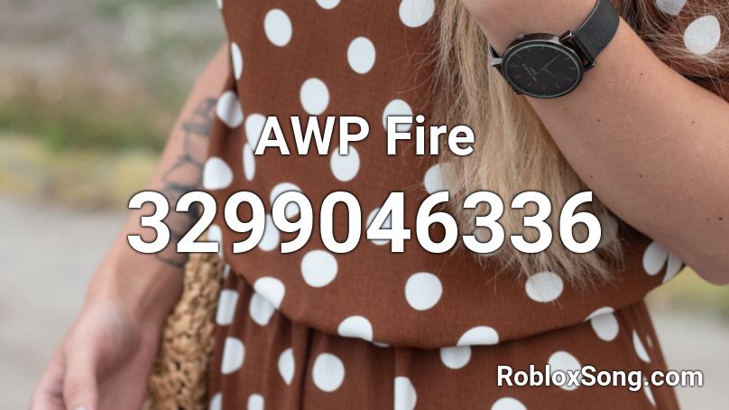 AWP Fire Roblox ID