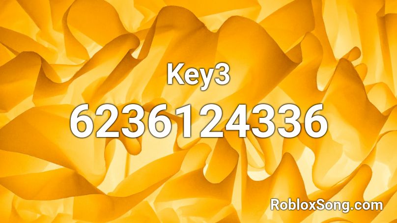 Key3 Roblox ID