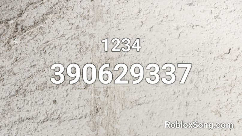 1234 Roblox ID