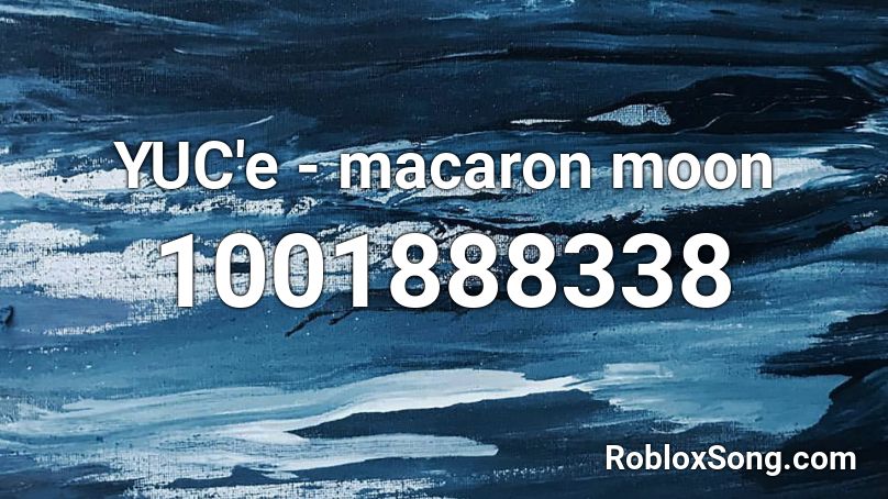 YUC'e - macaron moon Roblox ID